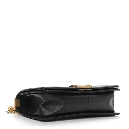 Chanel Caviar Quilted Medium Boy Flap Black 4 of 10