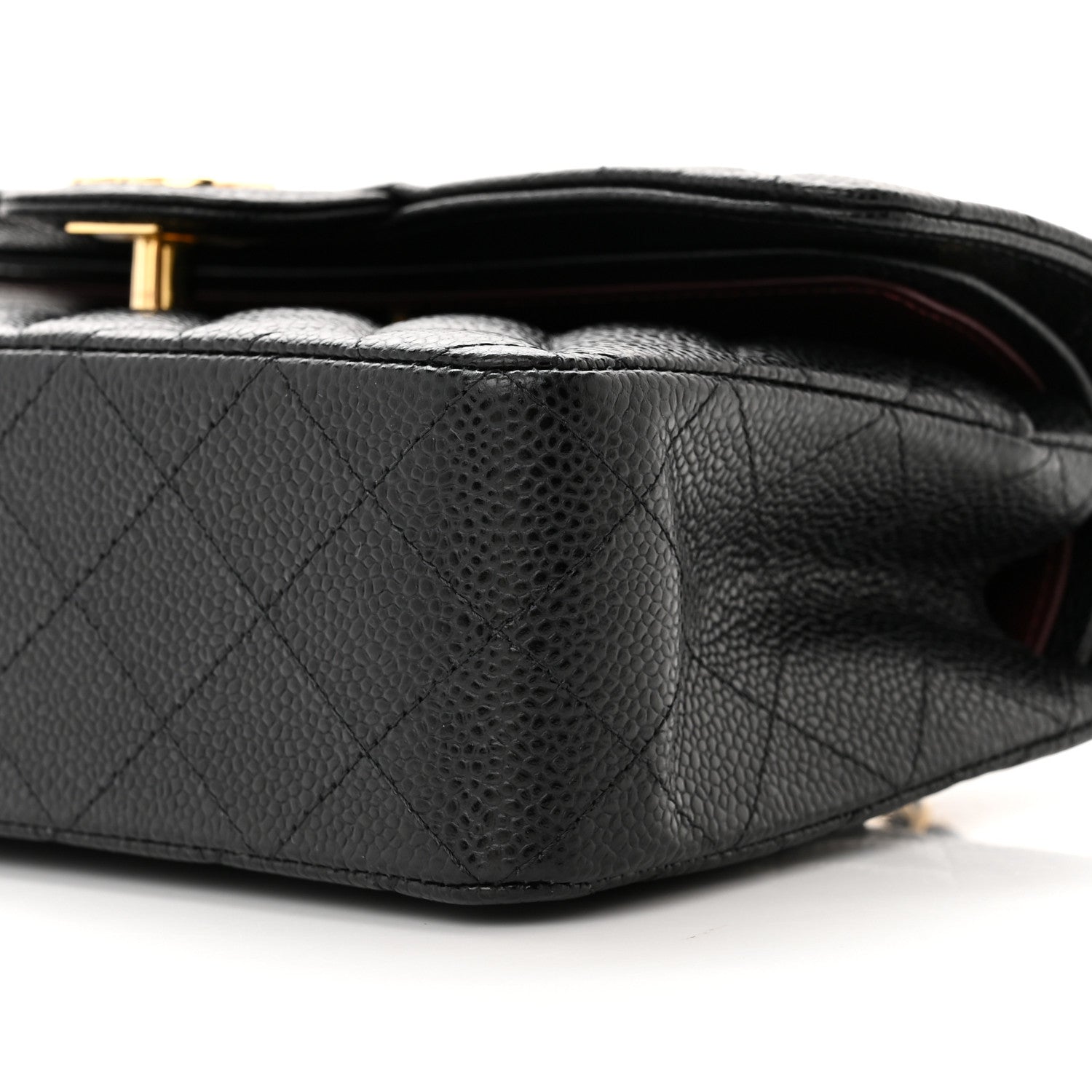 Chanel Caviar Quilted Small Double Flap Black 10 of 11