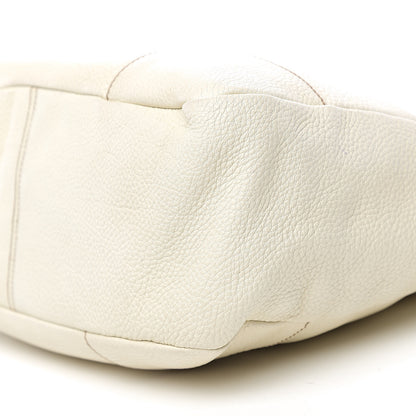 Prada Vitello Daino Hobo Bianco 14 of 15