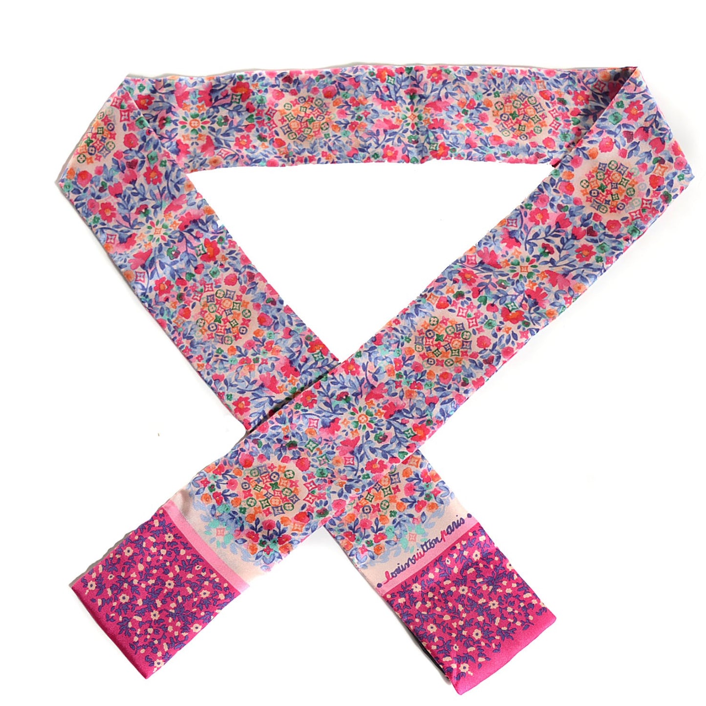 Silk Catania Bandeau Fuchsia