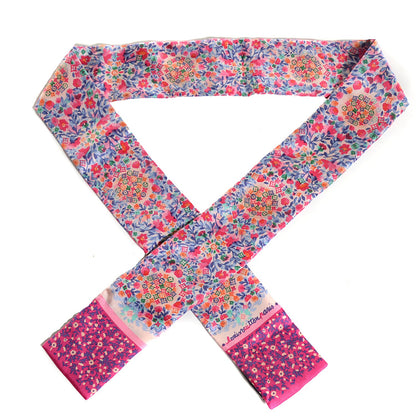 Louis Vuitton Silk Catania Bandeau Fuchsia 1 of 6