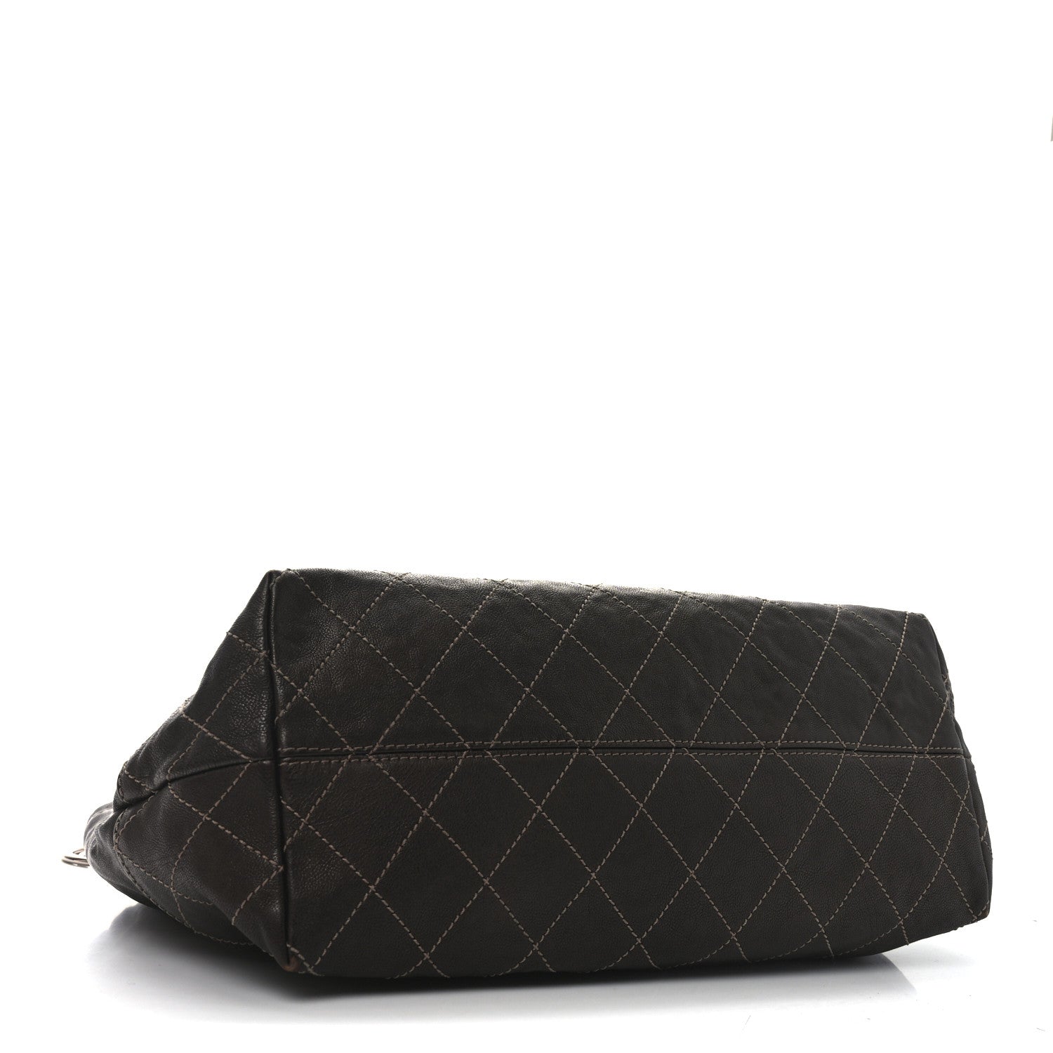 Chanel Metallic Calfskin Baby Coco Cabas Bronze 5 of 12