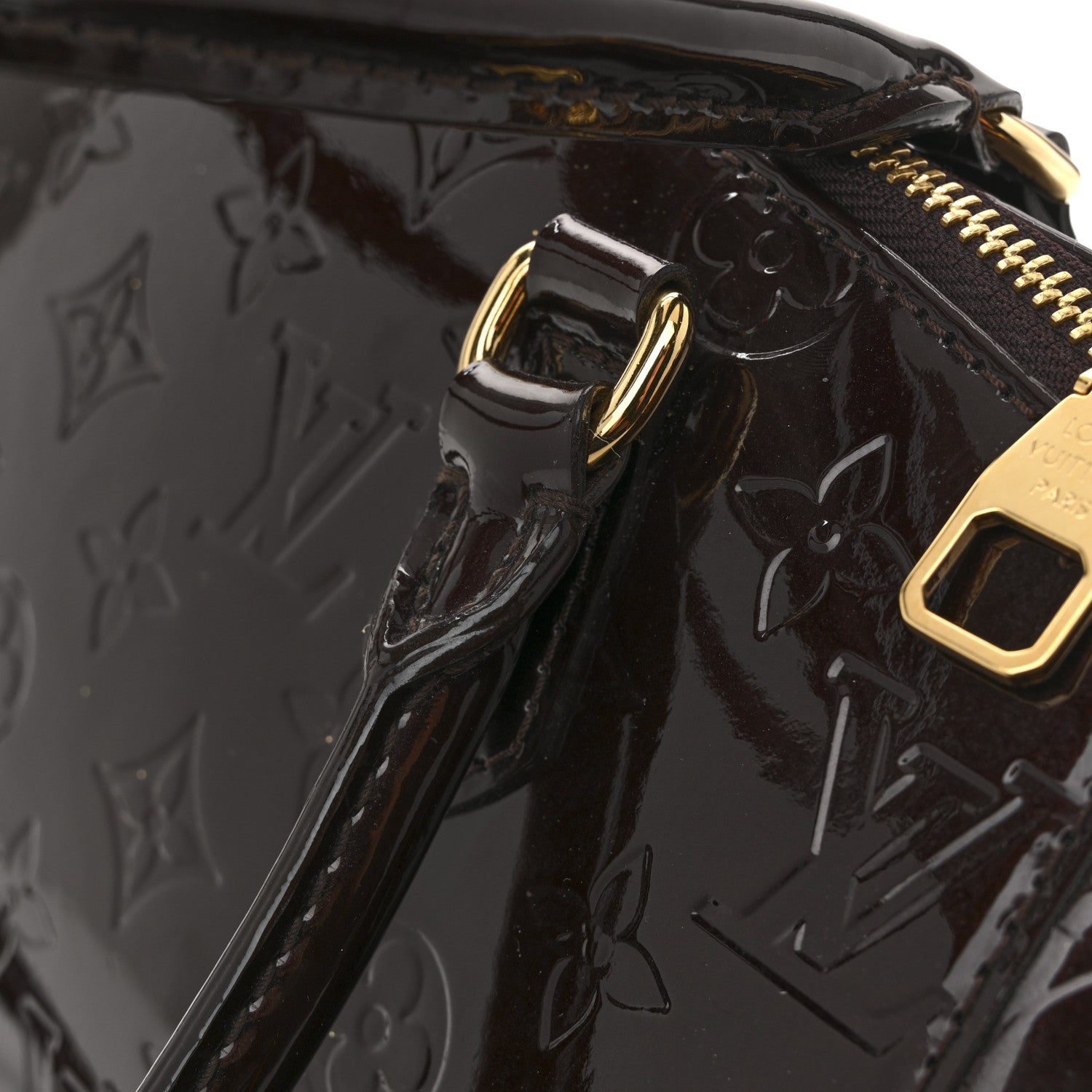 Louis Vuitton Vernis Sherwood PM Amarante 12 of 12