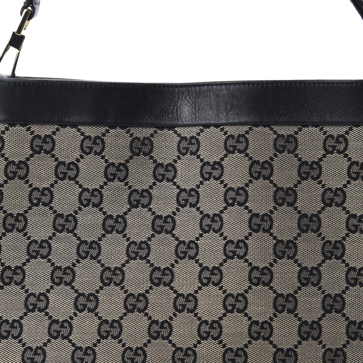 Monogram Shoulder Bag Black