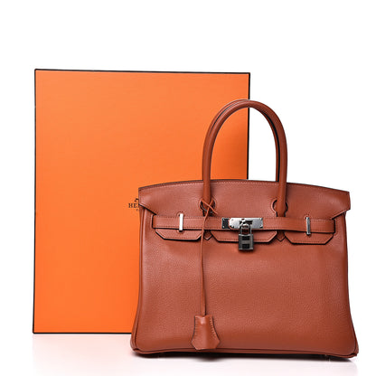 Hermes Taurillon Novillo Birkin 30 Cuivre 12 of 12