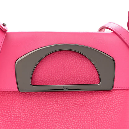 Christian Louboutin Grained Calfskin Passage Messenger Pink 7 of 13