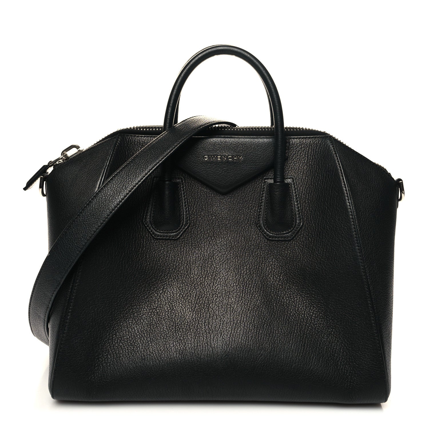 Givenchy Sugar Goatskin Medium Antigona Black 1 of 13
