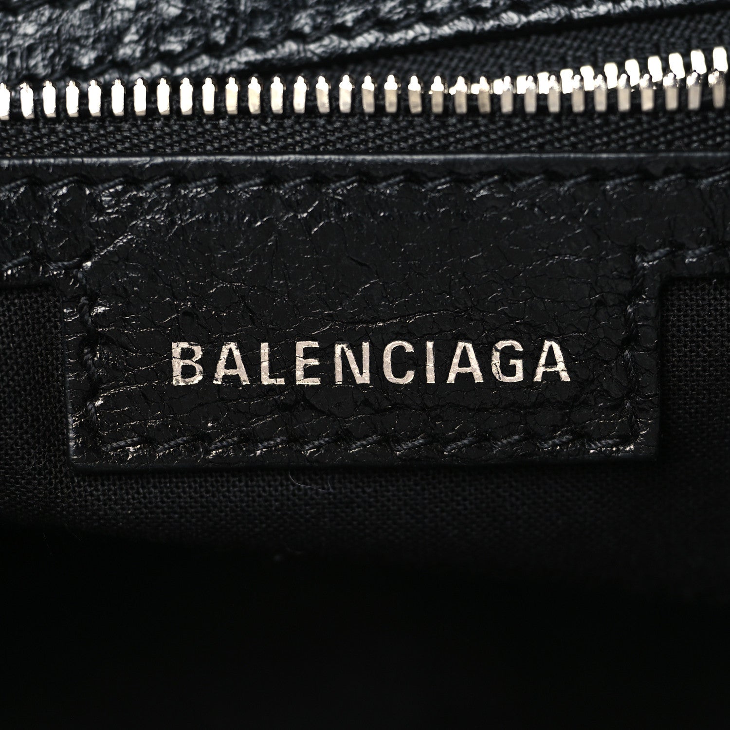 Balenciaga Agneau Arena Small Le Cagole Shoulder Bag Black 6 of 10