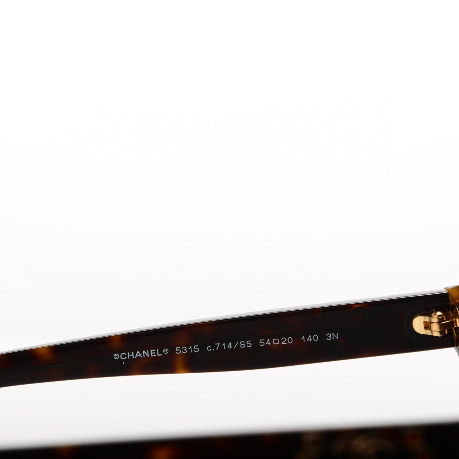 Chanel Pantos Signature CC Sunglasses 5315 Dark Havana 4 of 4