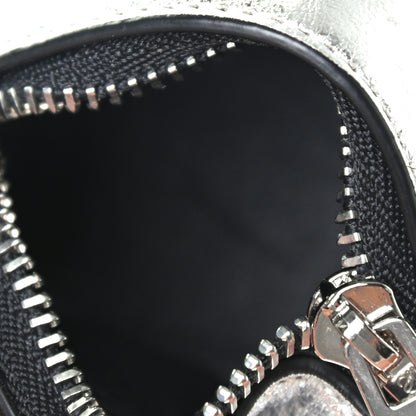 Loewe Metallic Calfskin Mini Elephant Coin Purse Silver 3 of 3