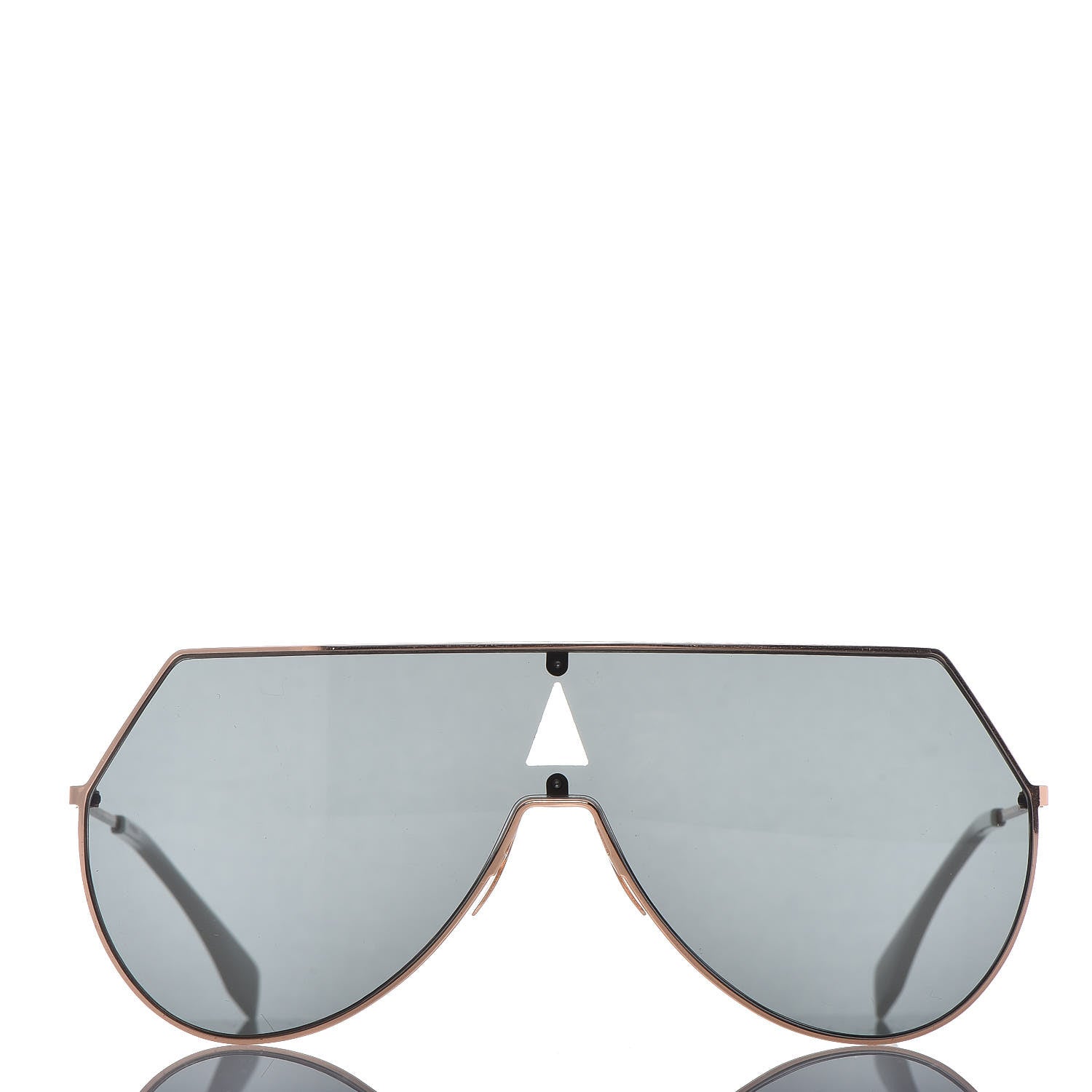 Fendi Metal Mirrored Eyeline Sunglasses FF 0193/S Matte Rose Gold 3 of 8