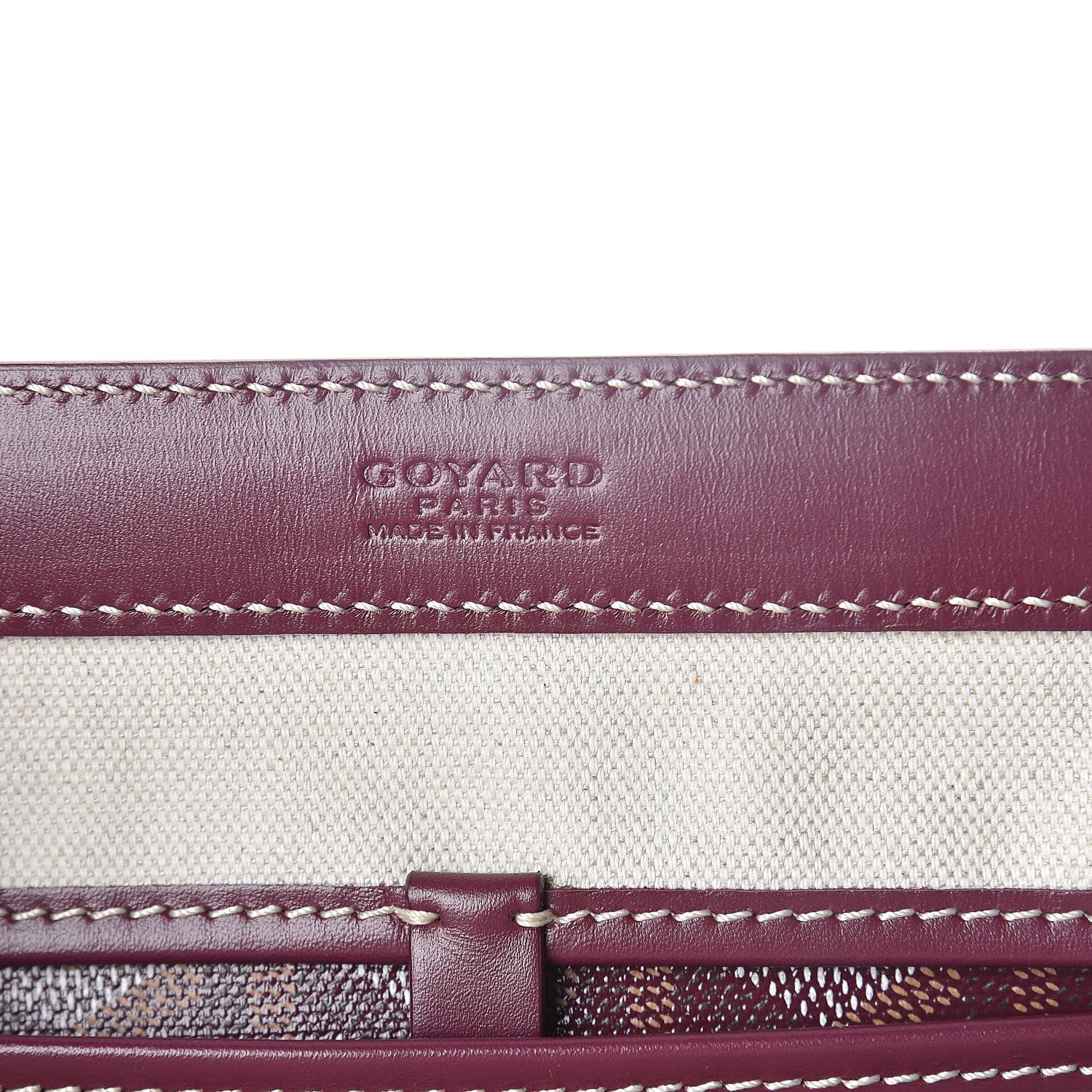 Goyard Goyardine Bellechasse PM Bordeaux 6 of 9