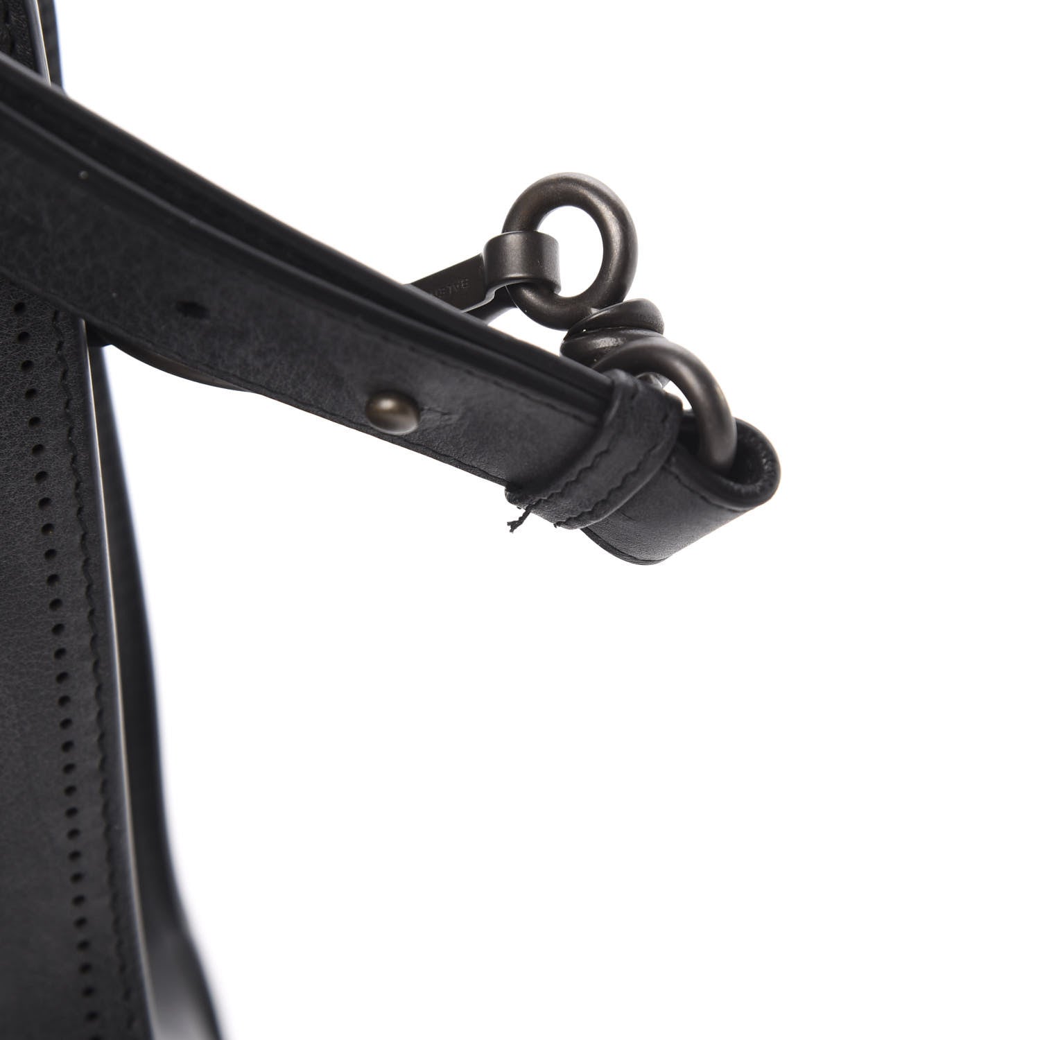 Balenciaga Veau Soyeux Perforated Blackout Hardware City Black 12 of 12