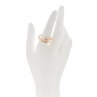 Cartier 18K Pink Gold Diamond Juste Un Clou Ring 58 8.25 2 of 4