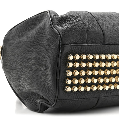 Alexander Wang Pebbled Lambskin Rocco Black Pale Gold Hardware 9 of 11