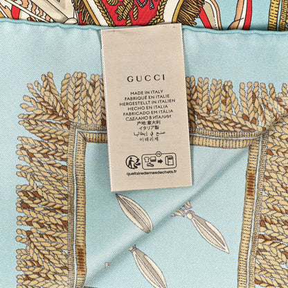 Gucci Silk Grand Uniforme Scarf 90 3 of 3