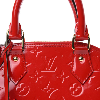 Louis Vuitton Vernis Alma BB Cherry 11 of 11