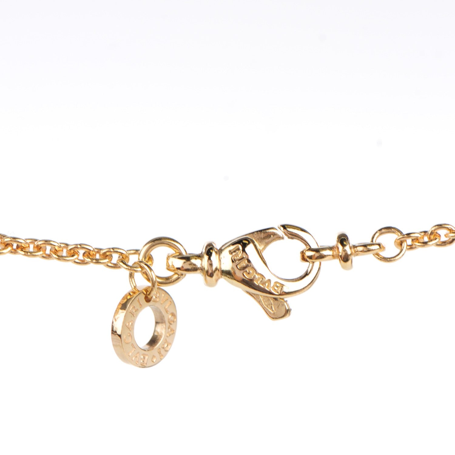 Bulgari 18K Yellow Gold B.Zero1 Pendant Necklace 4 of 5
