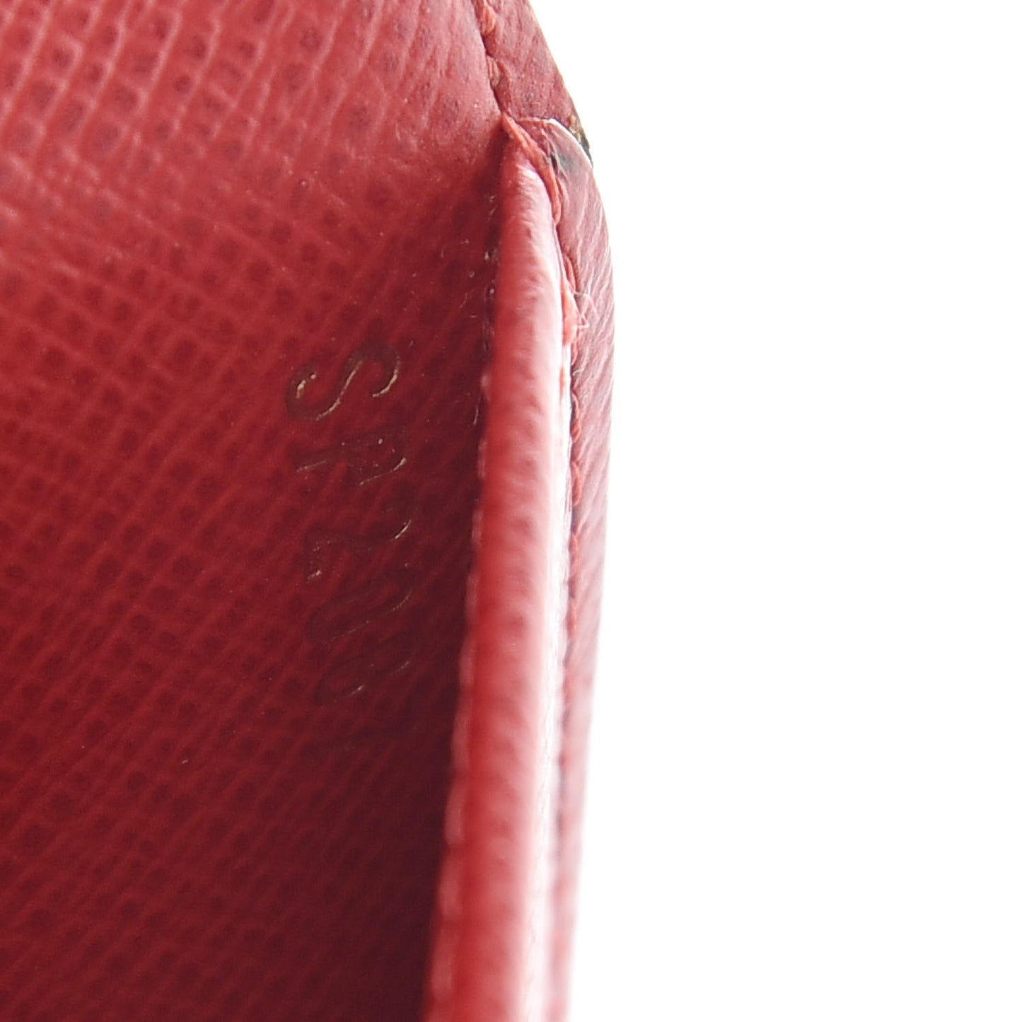Damier Ebene Complice Trunks and Bags Small Ring Agenda Red