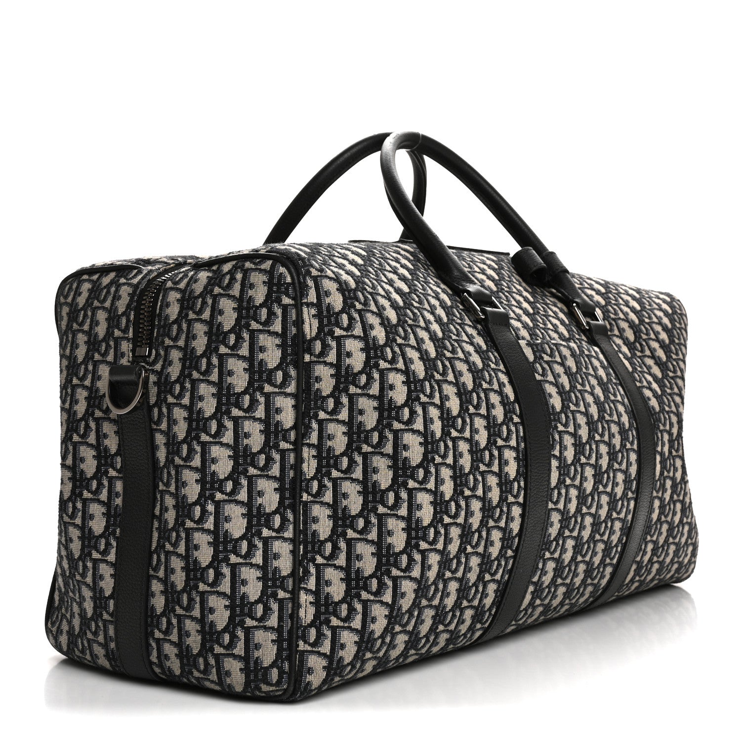 Christian Dior Oblique Duffle Navy Blue 2 of 18