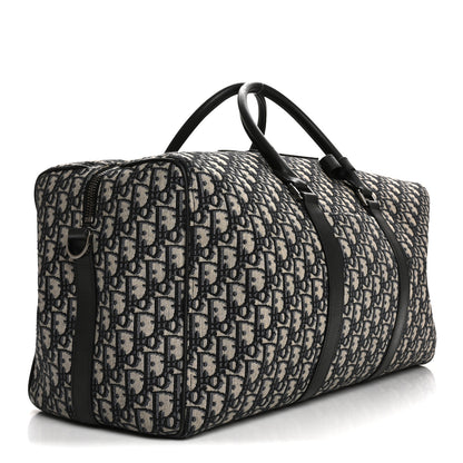 Christian Dior Oblique Duffle Navy Blue 2 of 18