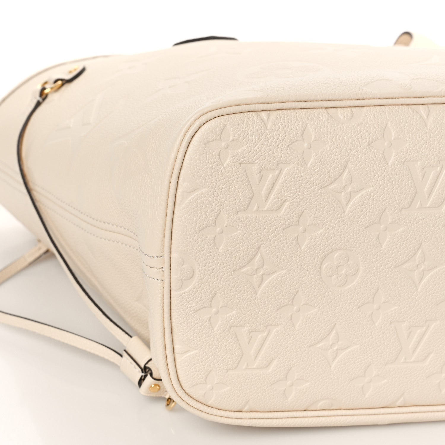 Louis Vuitton Empreinte Monogram Giant Neverfull MM Cream 7 of 8