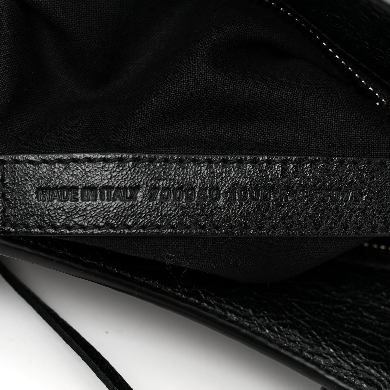 Balenciaga Agneau Arena Neo Cagole City Handbag XS Black 8 of 12
