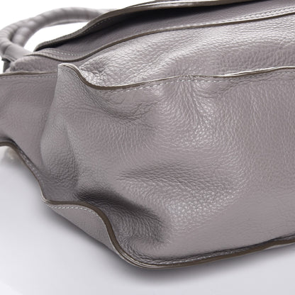 Chloe Calfskin Large Marcie Satchel Cashmere Grey 10 of 12