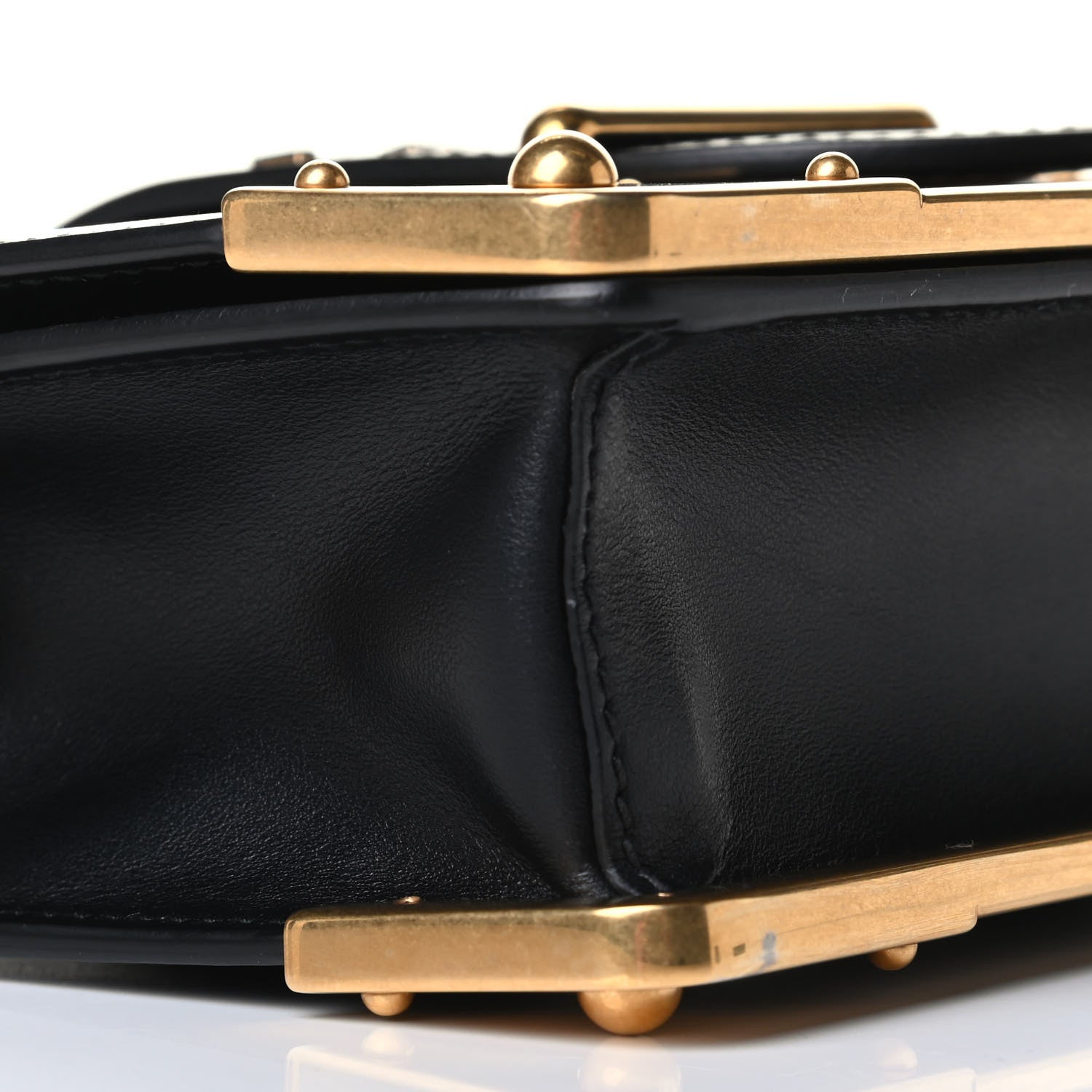 Prada City Calf Saffiano Cahier Bag Black 5 of 6