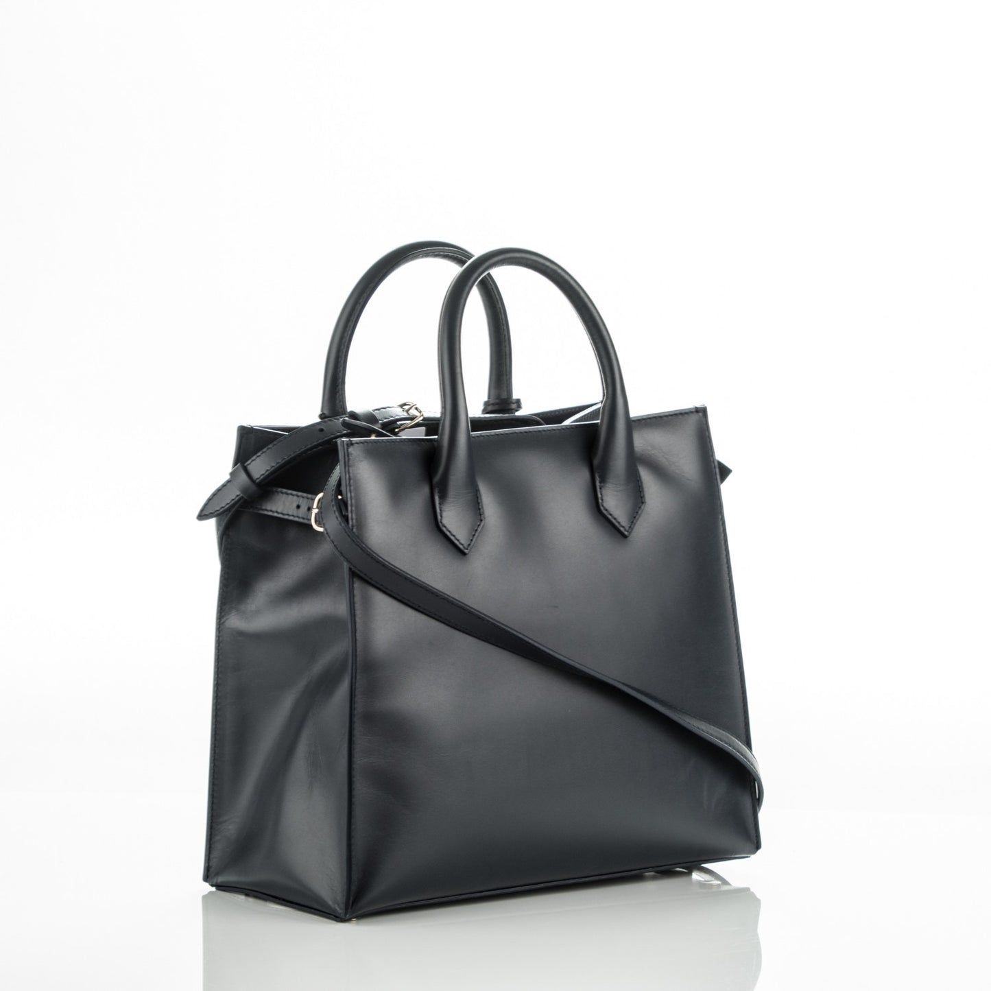 Calfskin Padlock All Afternoon Bleu Nuit