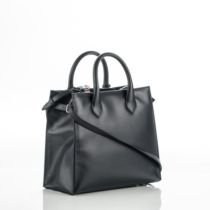 Balenciaga Calfskin Padlock All Afternoon Bleu Nuit 3 of 7