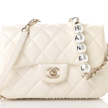 Chanel Lambskin Quilted Small My Precious Flap White 8 of 18