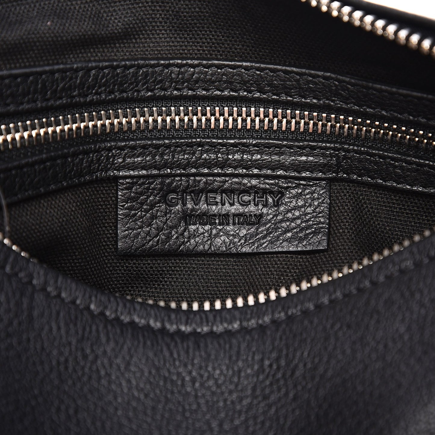 Sugar Goatskin Small Pandora Black