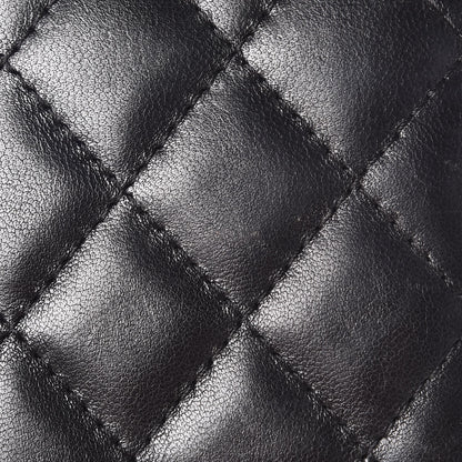 Chanel Lambskin Quilted Card Holder Wallet Black 9 of 9