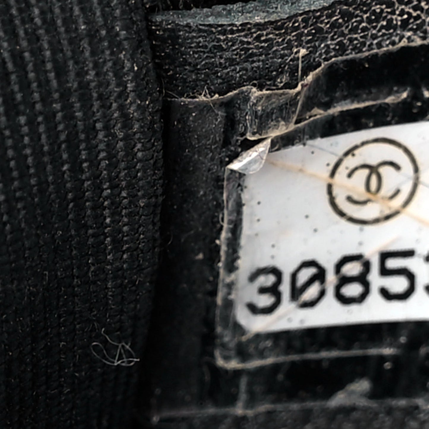 Calfskin Crochet Medium Chanel 19 Flap Black