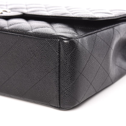 Chanel Caviar Quilted Maxi Double Flap Black 10 of 11