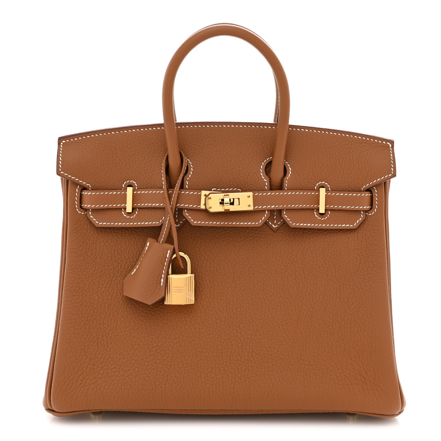 Hermes Birkin 25 Gold GHW Togo leather - Hermès