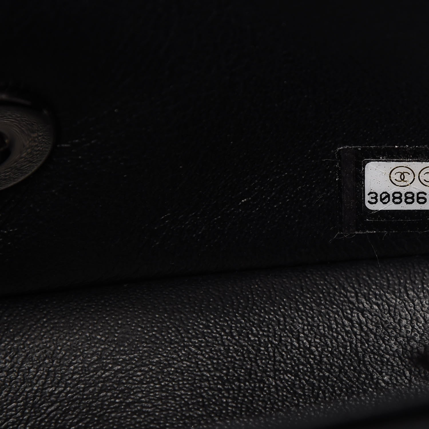 Chanel Lambskin Quilted Mini Square Flap Black 9 of 11