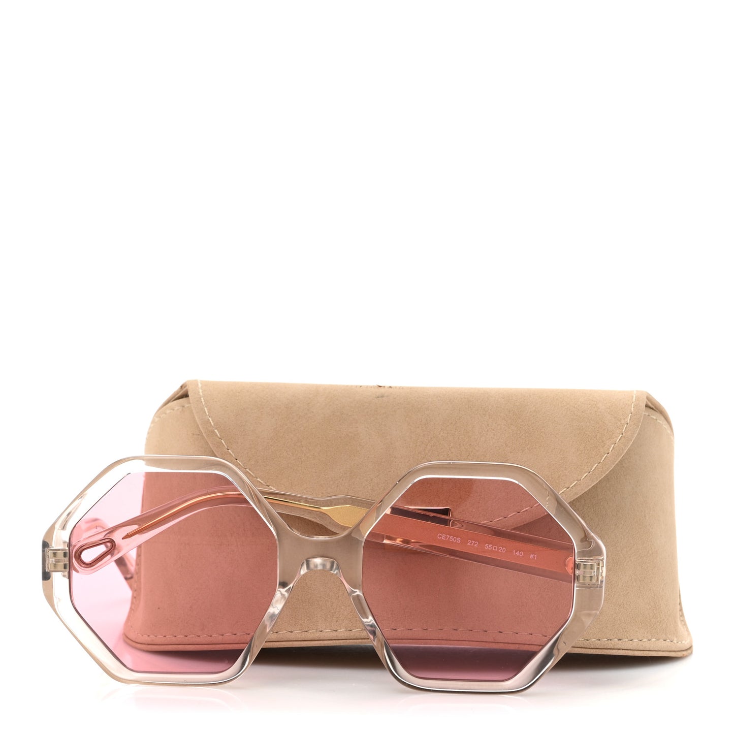 Octagonal Sunglasses CE750S Pink
