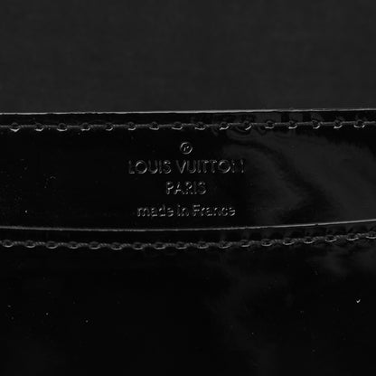 Louis Vuitton Patent Louise PM Chain Clutch Black 6 of 9