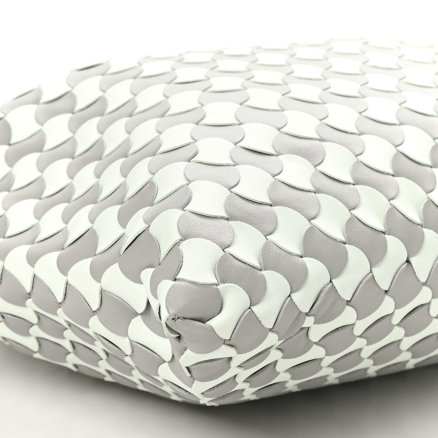 Bottega Veneta Calfskin Intrecciato Small Hop Agate Glacier 9 of 10