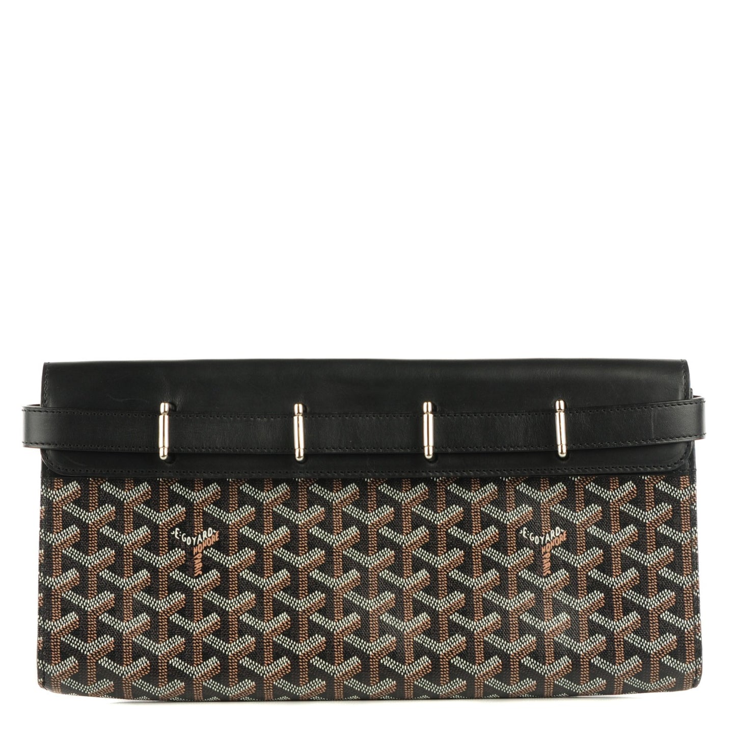 Goyardine Clutch Black