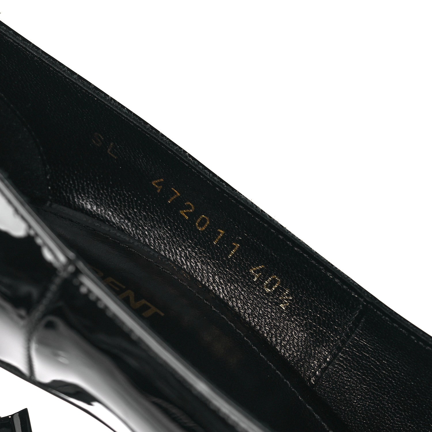 Saint Laurent Patent Opyum 110 Pumps 40.5 Black 8 of 8