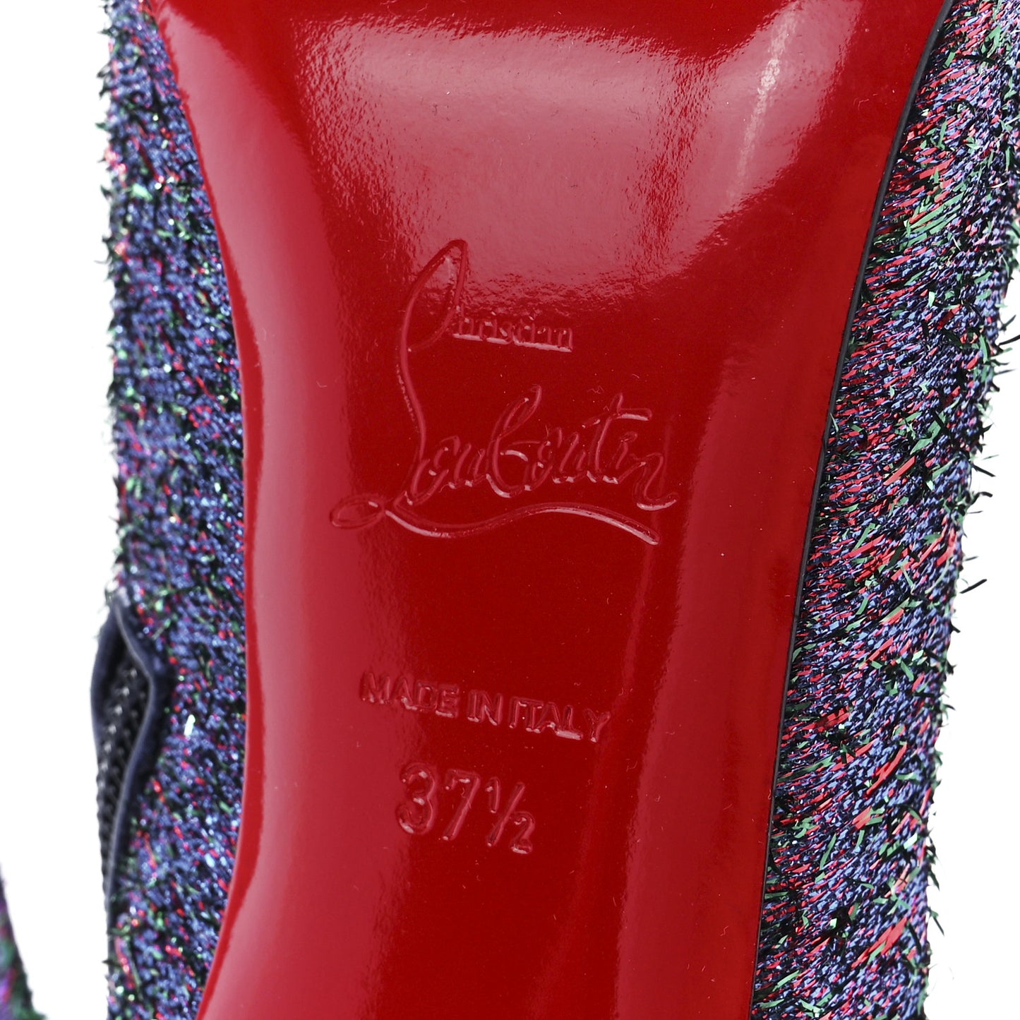 Satin So Kate Starlight Booty 100 Ankle Boots 37.5 Purple Multicolor