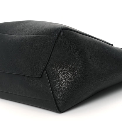 Celine Soft Grained Calfskin Sangle Bucket Bag Black 9 of 11