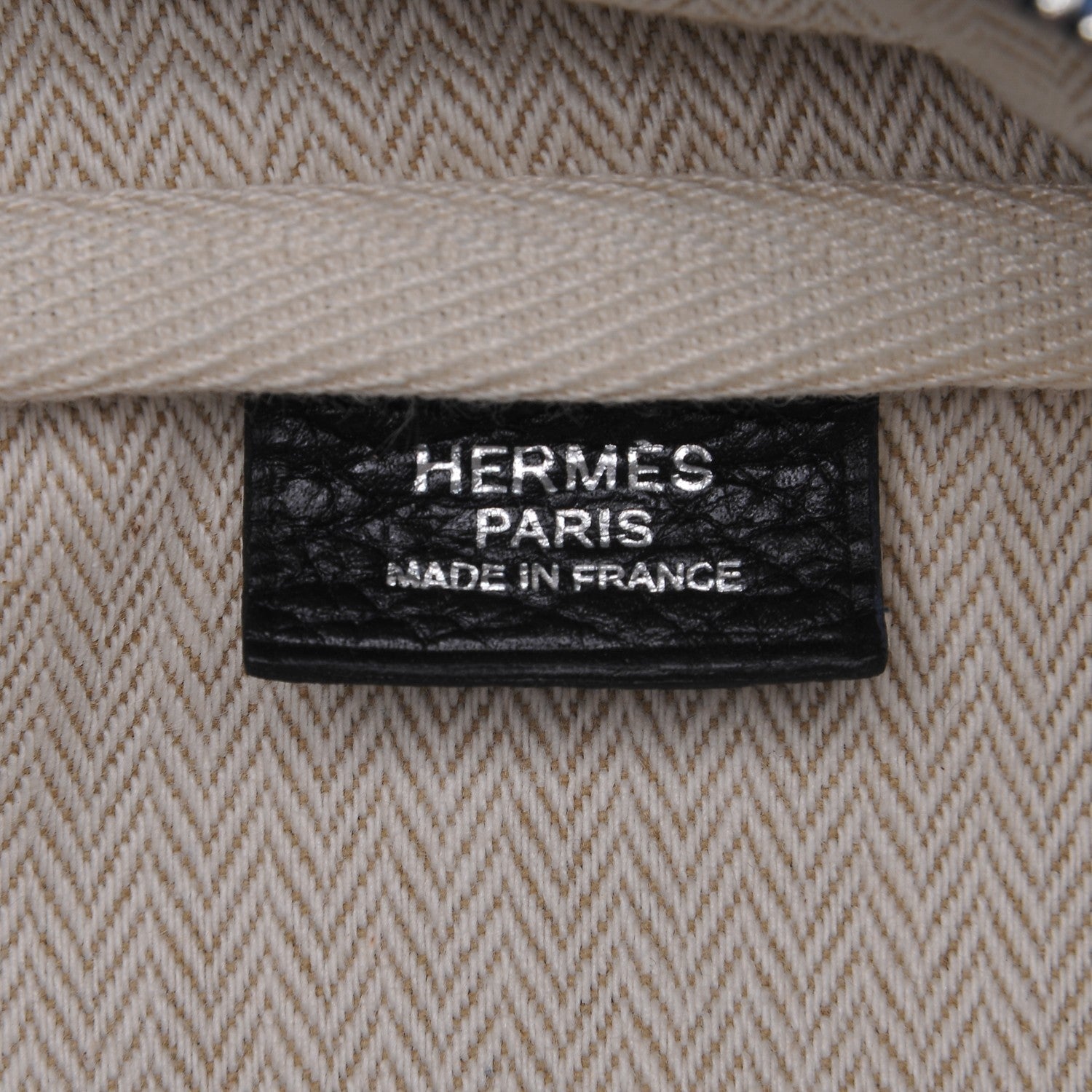 Hermes Togo Victoria II 43 Travel Indigo 8 of 9