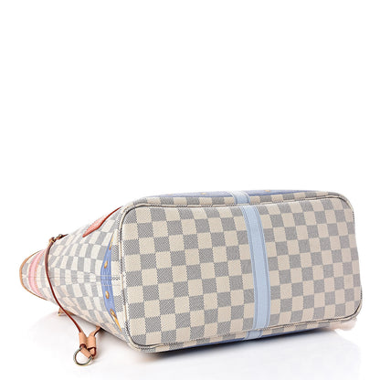 Louis Vuitton Damier Azur Summer Trunks Neo Neverfull MM 5 of 12