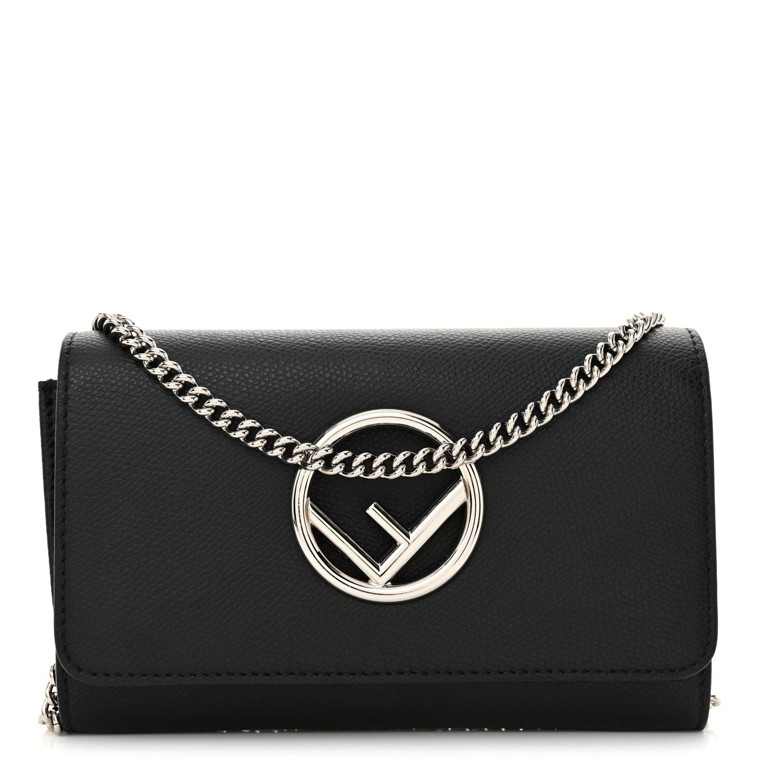 Fendi Vitello Cruise F is Fendi Wallet On Chain Black 1 of 13