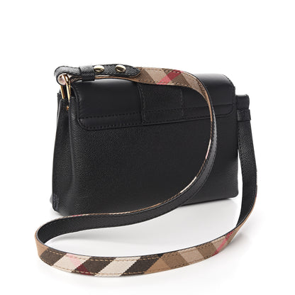 Burberry Soft Grain Calfskin Small Medley Crossbody Black 3 of 9