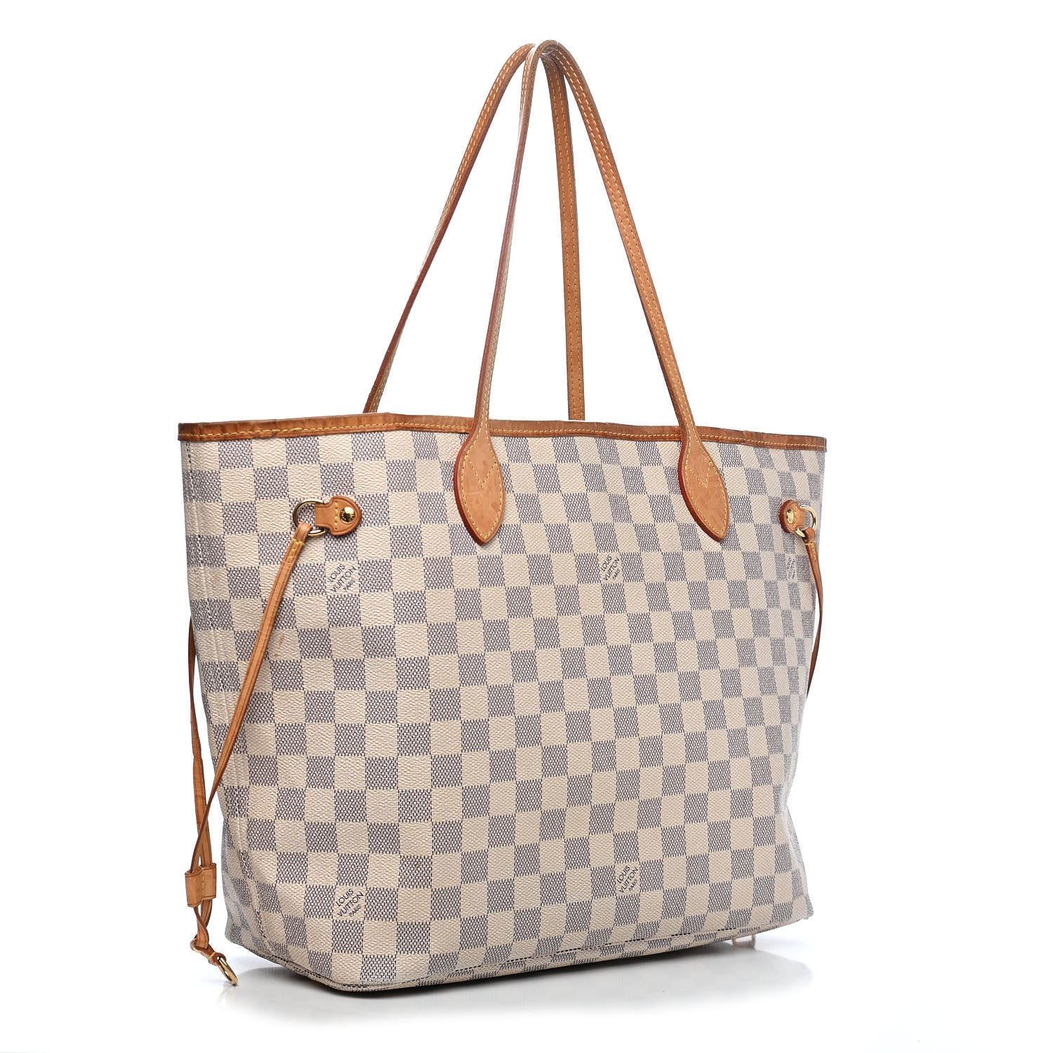 Louis Vuitton Damier Azur Neverfull MM 3 of 15